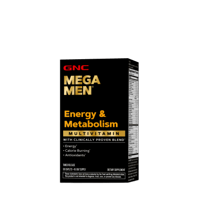 Multivitamin tổng hợp GNC - Vitamin chuyển hóa năng lượng GNC dành cho nam giới Mega Men Energy & Metabolism của Mỹ 90 viên - Mẫu mới